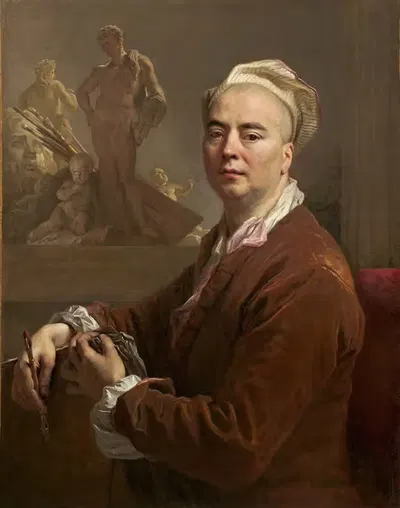 Автопортрет by Николас де Ларжильер, 1707 — digital art print download