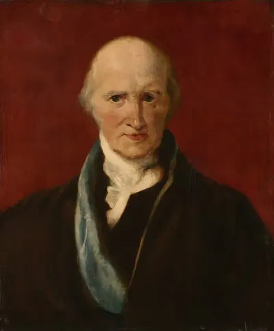 Portrait of Benjamin West by Sir Thomas Lawrence — digital art print download