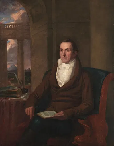 Samuel Williams by Washington Allston, c. 1817 — digital art print download