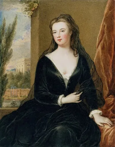 Сара, герцогиня Мальборо (по мотивам Марии Верелст) by Уильям Дерби, 1823 — digital art print download