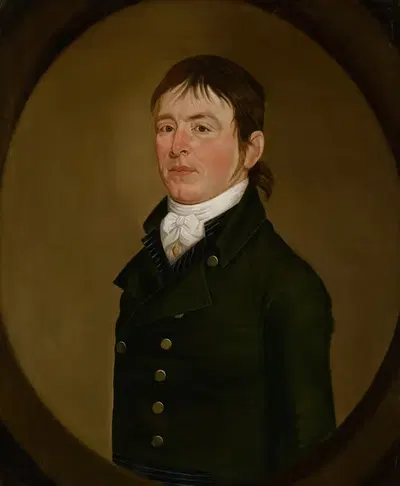 Portrait of Moses Kimball by William Jennys, c. 1808 — digital art print download