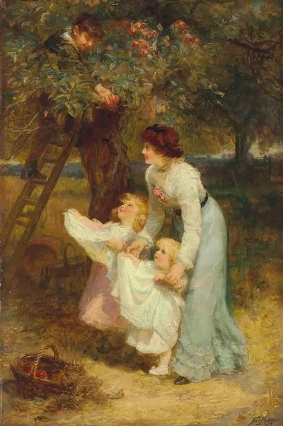 Apple Time by Frederick Morgan — digital art print download
