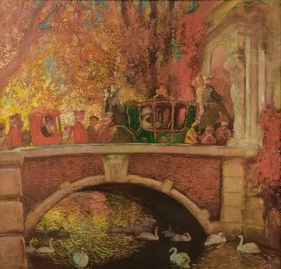 Возвращение принцессы by Гастон Ла Туш — digital art print download