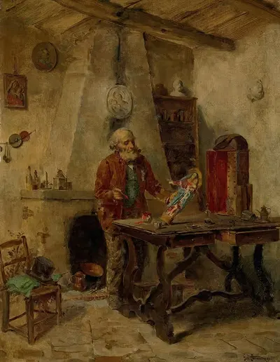 Рисование Мадонны by Джероламо Индуньо, 1889 — digital art print download