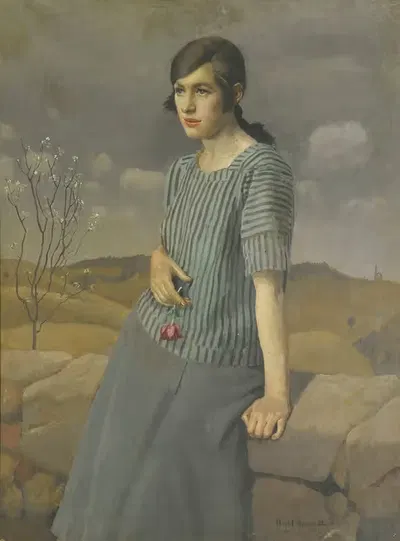 Clara by Harold Harvey, 1922 — digital art print download