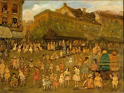 Поле радости by Джером Майерс, 1920 — digital art print download