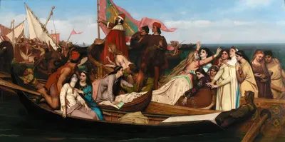 Невесты Венеции by Йозеф Ван Лериус, 1871 — digital art print download