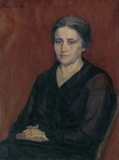Жена художника by Йозеф Ханула, 1924 — digital art print download