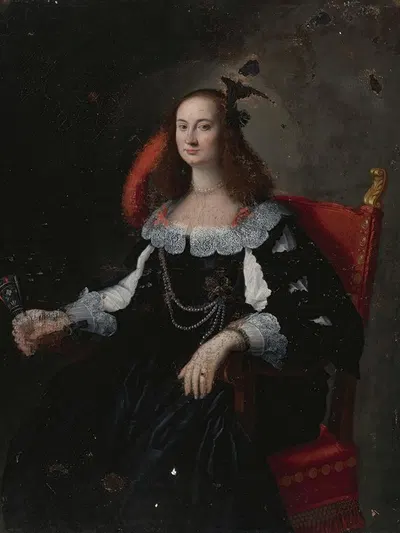 Portrait Of A Woman by Lombard School — digital art print download