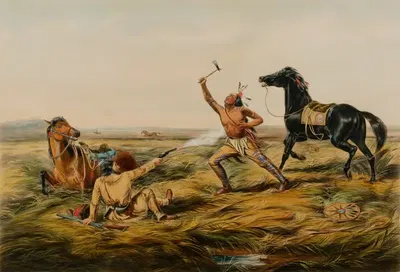 The Last Shot by Louis Maurer, 1858 — digital art print download