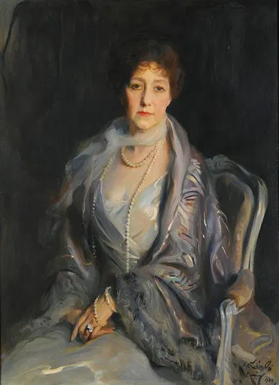 Портрет дамы by Филипп Алексис де Ласло, 1924 — digital art print download
