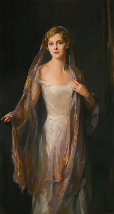 Портрет Эдит Хоуп Иселин by Филипп Алексис де Ласло, 1930 — digital art print download