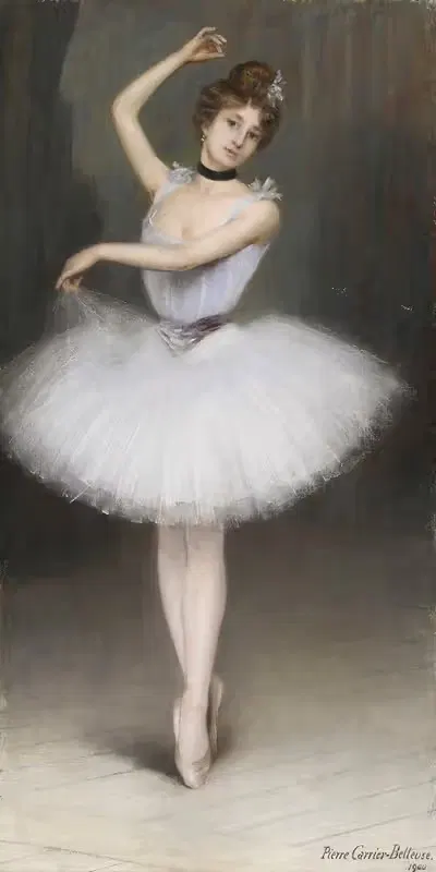 Балерина by Пьер Карье-Бельёз, 1900 — digital art print download