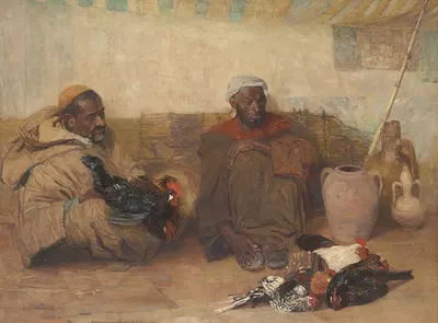 Два человека из Танжера by Роберт Ли Макамерон, 1908 — digital art print download
