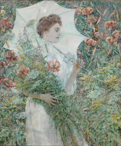 The White Parasol by Robert Reid — digital art print download