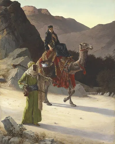 L'Escorte by Rudolf Ernst — digital art print download