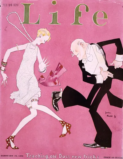 Life magazine, February 18, 1926 by Джон Хелд-младший, 1926 — digital art print download