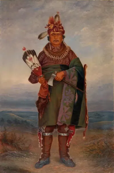 Sac and Fox Indian by Antonio Zeno Shindler — digital art print download