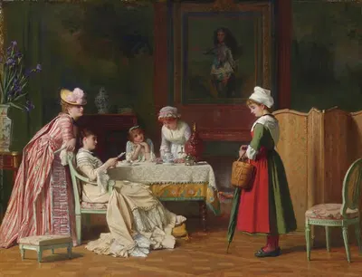 Рекомендательное письмо by Шарль Боньё, 1881 — digital art print download