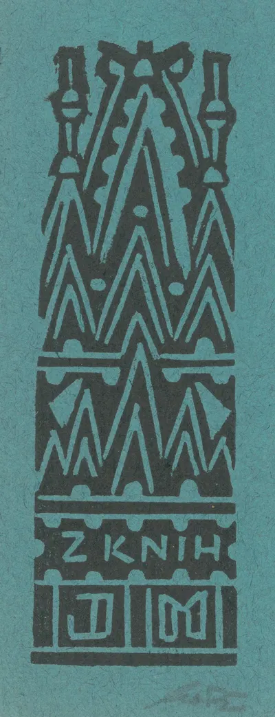 Z kníh L.M by Leo Brož, 1925 — digital art print download