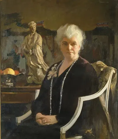 Миссис Эдмунд С. Тарбелл by Эдмунд Чарльз Тарбелл, 1933 — digital art print download