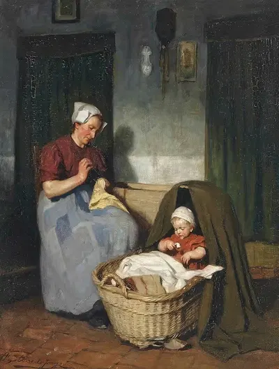 Работа и игра by Якобус Фредерик Стерре Де Йонг — digital art print download