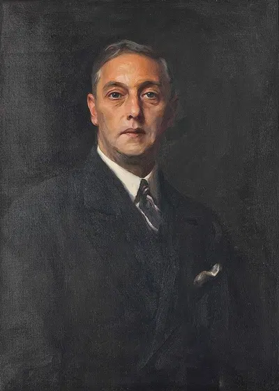 Портрет Нормана Луи Каппеля, Esq. by Филипп Алексис де Ласло, 1933 — digital art print download