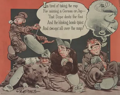 I'm tired of taking the rap for missing a German or Jap by Will Eisner, 1942-1945 — digital art print download