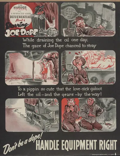 The murder of a perfectly good differential by Will Eisner, 1943 — digital art print download