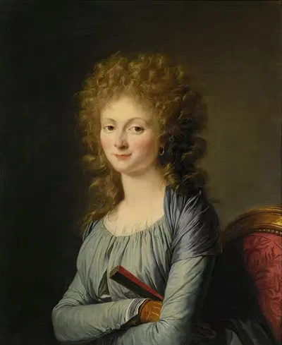Portrait Of The Duchesse D'aiguillon by Adélaïde Labille-Guiard, 1770-1814 — digital art print download