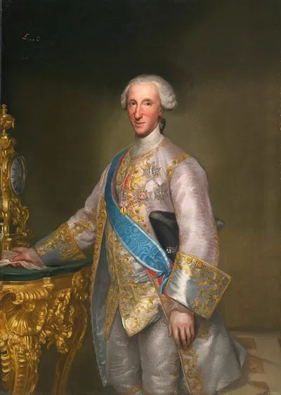 Дон Луис Хайме Антонио де Борбон и Фарнезио, инфант Испании (1727-1785) by Антон Рафаэль Менгс, 1727-1785 — digital art…