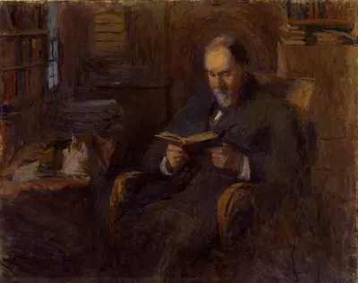Portrait of Sanford Saltus of New York by Frank Edwin Scott, 1915 — digital art print download