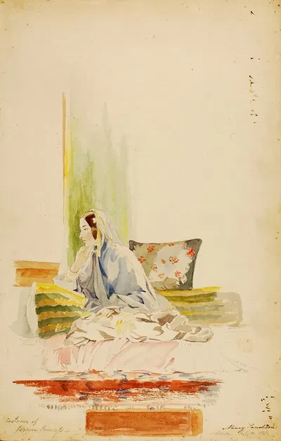 Costume of Persian Princess, Brusa by Майнер Килборн Келлог — digital art print download