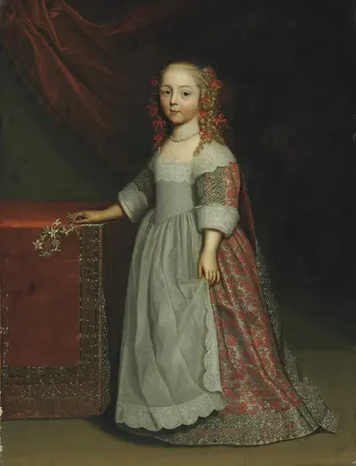 Portrait Of A Girl by Charles Beaubrun — digital art print download