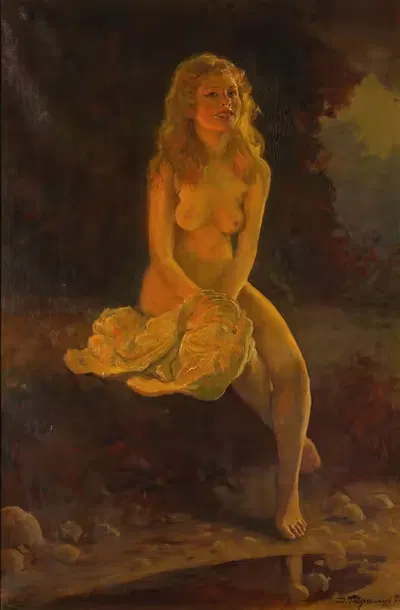 Вечернее сияние by Дмитрий Гаврилецев — digital art print download