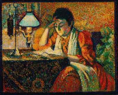 La Liseuse by Georges Lemmen — digital art print download
