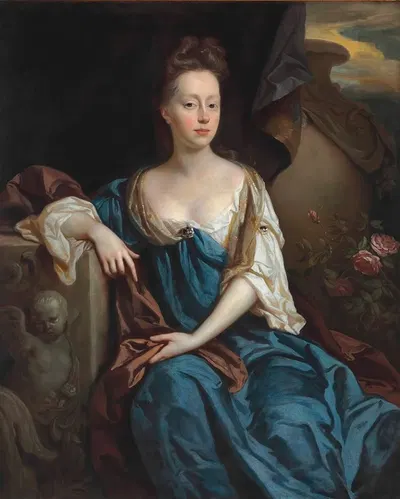 Портрет Анны Шерард, леди Браунлоу by Джон Райли, 1659-1721 — digital art print download