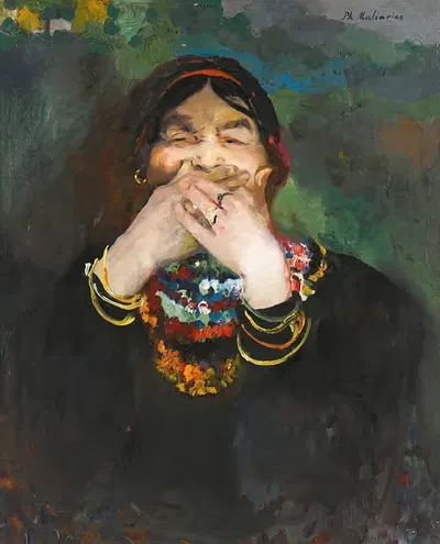 Смеющаяся Баба by Филипп Малявин — digital art print download