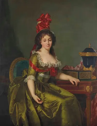 Portrait Of A Lady by Rose-Adelaïde Ducreux — digital art print download