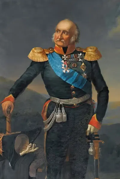 Portrait Of Prince Petr Khristianovich Wittgenstein by After Franz Krüger, 1769-1843 — digital art print download