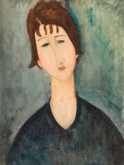 Женщина by Амедео Модильяни, 1917-1920 — digital art print download