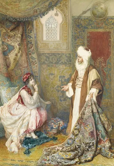 The Carpet Seller by Amedeo Simonetti — digital art print download