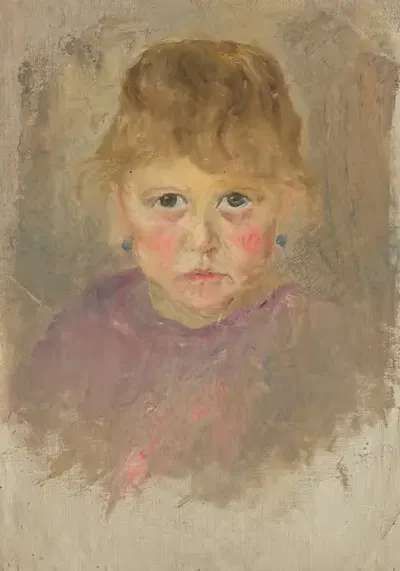 Этюд головы женщины by Аурел Балло, 1890–1900 — digital art print download
