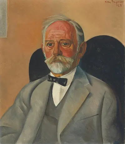 Портрет джентльмена by Борис Григорьев, 1923 — digital art print download