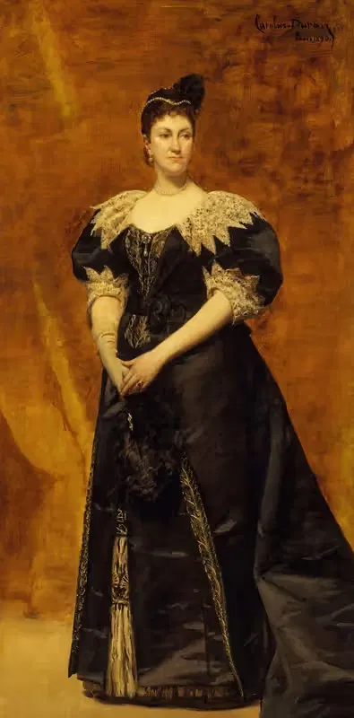 Миссис Уильям Астор (Каролина Уэбстер Шермерхорн, 1831–1908) by Каролус-Дюран, 1890 — digital art print download