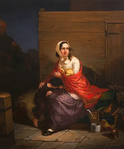 Сгоревший by Чарльз Ф. Блауэлт, 1849 — digital art print download