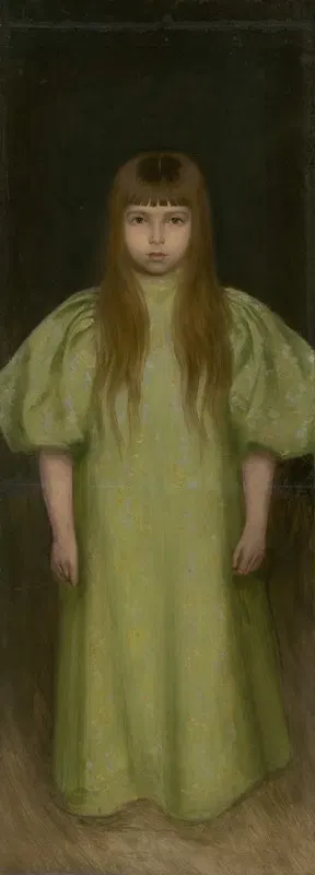 Маргита Чобель в детстве by Фердинанд Катона, 1900 — digital art print download