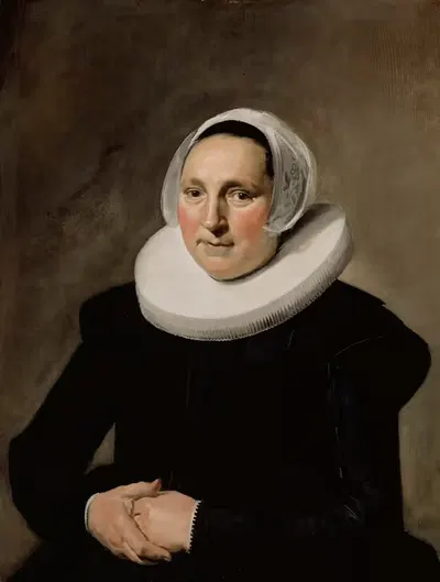 Portrait of a Woman by Frans Hals, 1634 — digital art print download