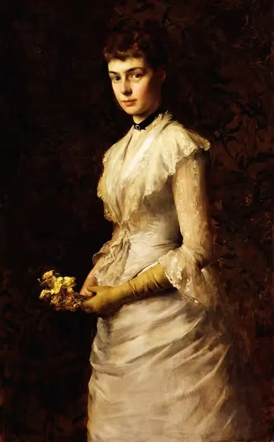 Хелен Лотроп Пралл by Гари Мелчерс, 1884 — digital art print download