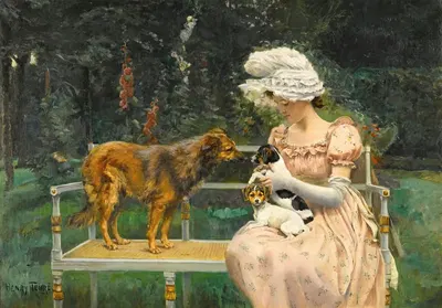 Un Nouvel Ami by Henry Tenré — digital art print download
